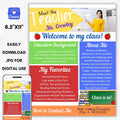 meet the teacher letter